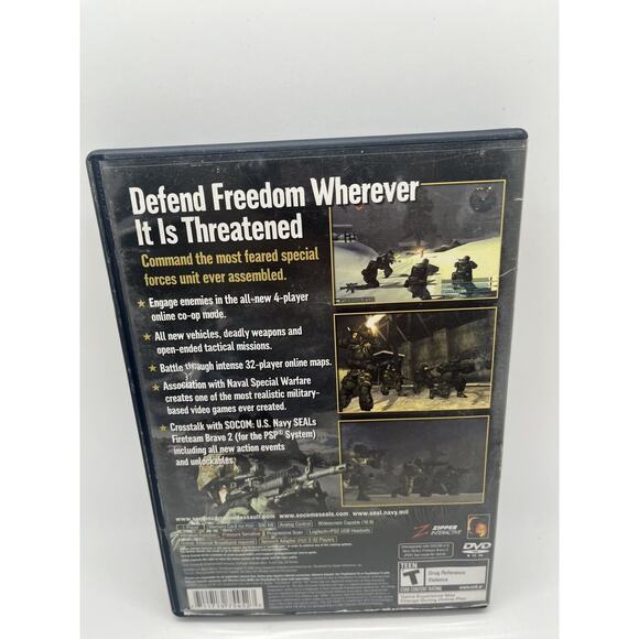 SOCOM: U.S. Navy SEALs Combined Assault (Sony PlayStation 2, PS2 2006) Tested - Picture 3 of 8